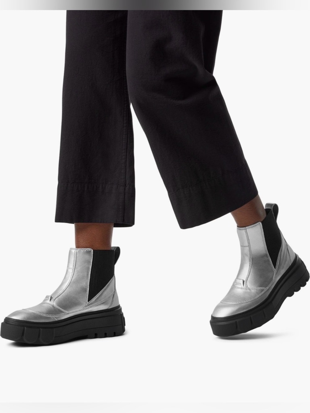 NIB SOREL Caribou X Waterproof Platform Chelsea Boot